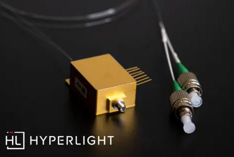 HyperLight Announces Shipment of Industry’s First Production Grade 110 GHz Fiber-pigtailed Electro-optic Modulator